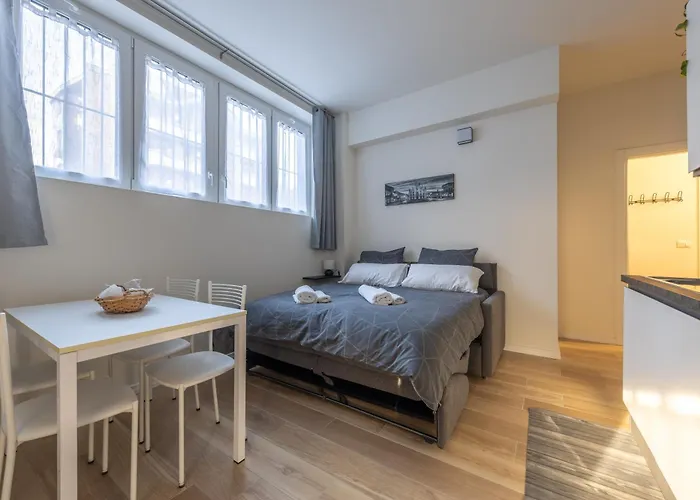 Milan - San Siro Corner, Apartment With Private Parking